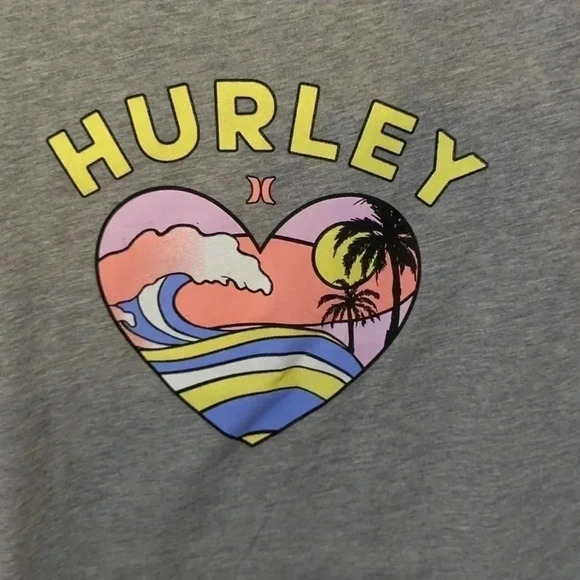 Hurley heart wave graphic tee - Picture 2 of 5